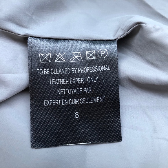 NWOT m0851 Chocolate Brown Leather Jacket - Picture 5 of 11